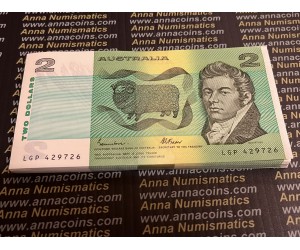 1985 R89 $2 Johnston/Fraser Bundle of 100 UNC